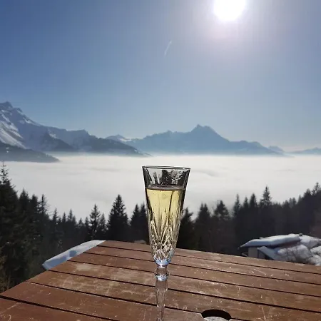 Chalet Top Of The World Chalet With Awesome Dents Du Midi View Fireplace 3 Bedrooms Ski In Ski Out Too *