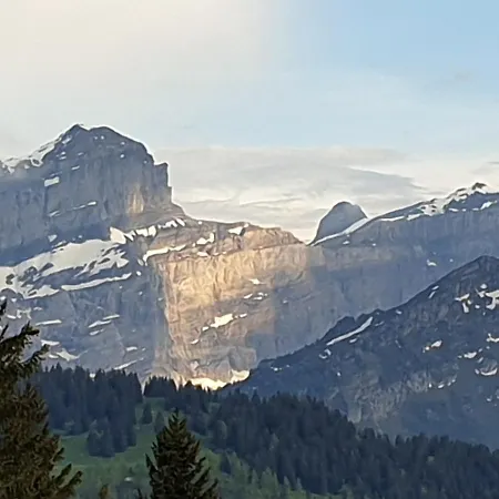 Top Of The World Chalet With Awesome Dents Du Midi View Fireplace 3 Bedrooms Ski In Ski Out Too *