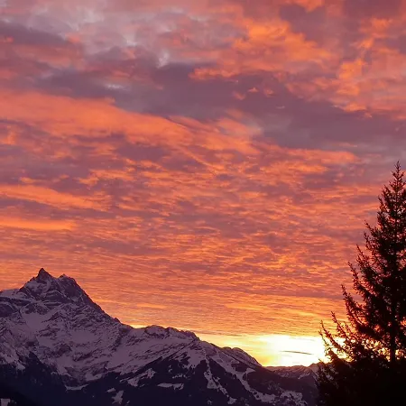 Top Of The World Chalet With Awesome Dents Du Midi View Fireplace 3 Bedrooms Ski In Ski Out Too Chalet *