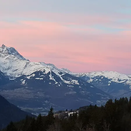 Top Of The World Chalet With Awesome Dents Du Midi View Fireplace 3 Bedrooms Ski In Ski Out Too * Gryon